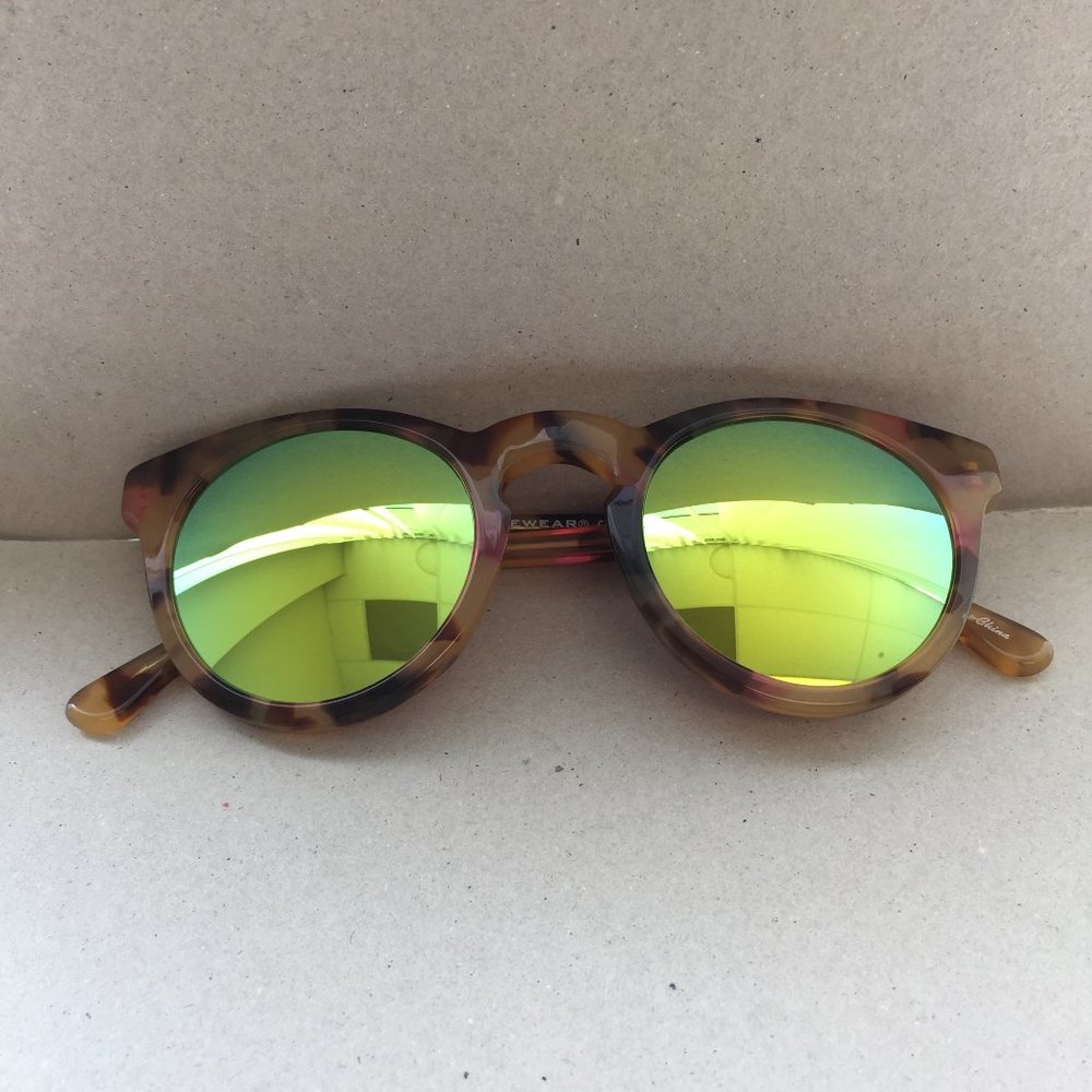 Geek Polarized Lime Sunglasses in Green - MISC072